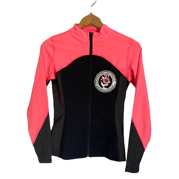 bang revolution Jackets & Blazers - bang revolution full zip active workout jacket